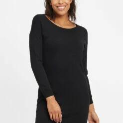 Oxmo OXELLA - Vestido De Punto - Black, Mujer