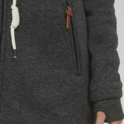 Oxmo OXTHORA - Abrigo Corto - True Black , Mujer -Oxmo tienda en línea b14fc8604c334dedb53e11974f00e8da