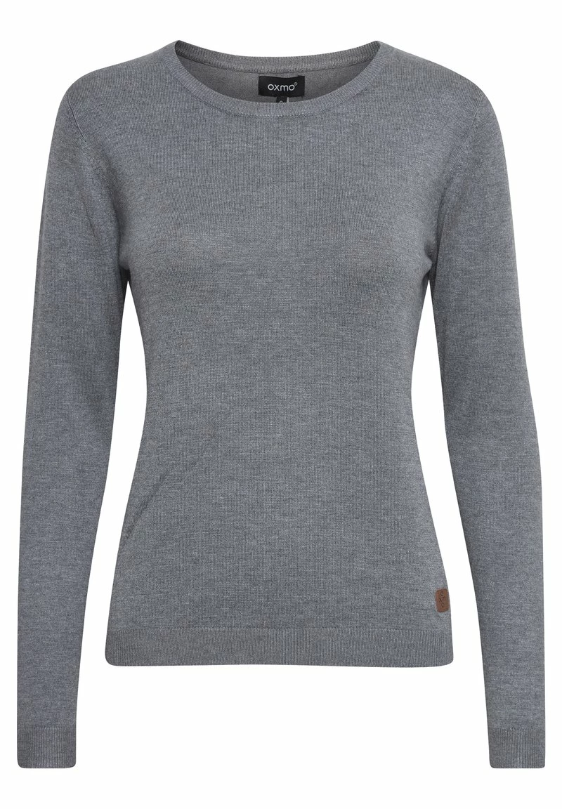 Oxmo OXEDDA - Jersey De Punto - Grey Mel , Mujer 6 Oxmo OXEDDA - Jersey De Punto - Grey Mel , Mujer - Imagen 6