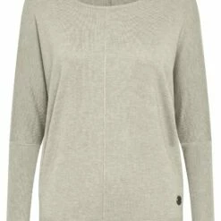 Oxmo OXHERDIS - Jersey De Punto - Oyster Grey Melange , Mujer -Oxmo tienda en línea b2c2eedc7eb748049d3c9ebb98875655