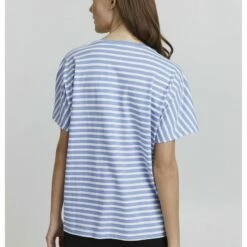 Oxmo OXSTEFFI - Camiseta Estampada - Bel Air Blue , Mujer -Oxmo tienda en línea b302959094494c648a81bc3281d8319f