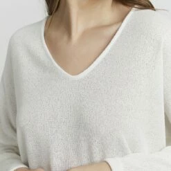 Oxmo KATLA - Jersey De Punto - Off White , Mujer -Oxmo tienda en línea b430e18b72e64d7eb5959cd9a13b169d