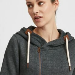 Oxmo OXVICKY - Sudadera Con Cremallera - Dar Grey M , Mujer -Oxmo tienda en línea b4b08f9125d140ca86a3b03428001997