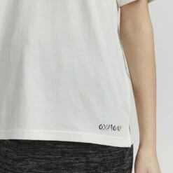 Oxmo PINALA - Camiseta Básica - Cloud Dancer , Mujer -Oxmo tienda en línea b4dee52c6ed14276828ecffdaf315001