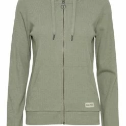 Oxmo OXLOVA - Sudadera Con Cremallera - Seagrass Melange , Mujer -Oxmo tienda en línea b4f8cf9d57f64ca3a5a7d2d3c5b9ad39