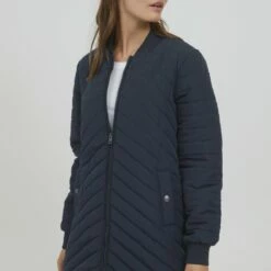 Oxmo OXMADALYN - Abrigo De Invierno - Total Eclipse , Mujer
