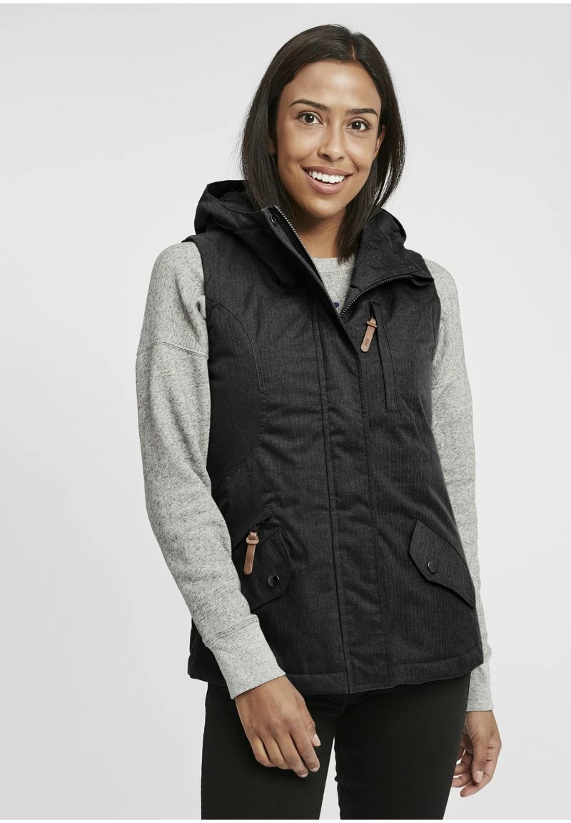 Oxmo OXBELLISSA - Chaleco - Black, Mujer 1 Oxmo OXBELLISSA - Chaleco - Black, Mujer