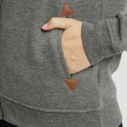 Oxmo OXVICKY - Sudadera Con Cremallera - Grey Mel, Mujer -Oxmo tienda en línea b6591e0be393415cbcb45816fab32f5c