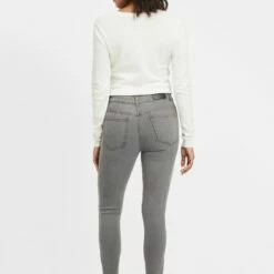 Oxmo OXLENNA - Vaqueros Boyfriend - Grey Denim , Mujer -Oxmo tienda en línea b7084768953a40b79e8d4f618d84a156