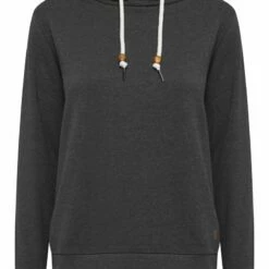 Oxmo OXULRIKA - Jersey Con Capucha - Dark Grey Melange , Mujer -Oxmo tienda en línea b7d76dad40654cef941ae1df3b4b4ee0