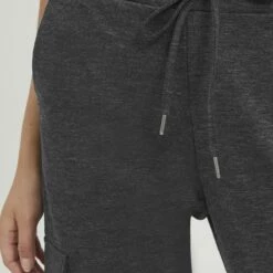 Oxmo OXHENNI - Pantalones Cargo - Dark Grey Melange , Mujer -Oxmo tienda en línea b8732b78a5c24d8f973df65548be68e5