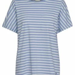Oxmo OXSTEFFI - Camiseta Estampada - Bel Air Blue , Mujer -Oxmo tienda en línea b987890c4c23426c955a21bb32c0365f