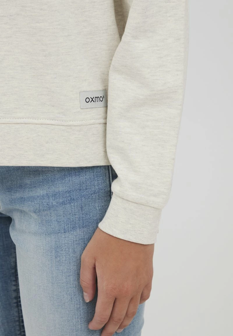 Oxmo OXGRYNET - Sudadera - Oyster Grey Melange, Mujer 5 Oxmo OXGRYNET - Sudadera - Oyster Grey Melange, Mujer - Imagen 5