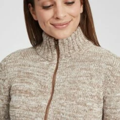 Oxmo OXPHENIX - Chaqueta De Punto - Dune , Mujer -Oxmo tienda en línea bd6f70621d4840b28fef94adb02d8ed1