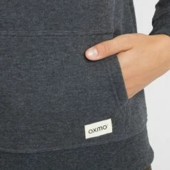 Oxmo OXOWENA - Jersey Con Capucha - Dark Grey Melange, Mujer -Oxmo tienda en línea bde4c198902441cea962c245e1bf647d