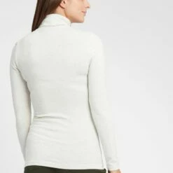 Oxmo OXROSA - Camiseta De Manga Larga - Oyster Grey Melange, Mujer -Oxmo tienda en línea bf1a612fada945a68b0c6b868cf35a8c