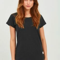 Oxmo OXLYDI - Camiseta Básica - Black , Mujer