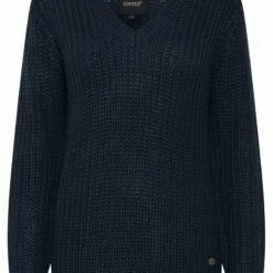 Oxmo OXLAVEA - Jersey De Punto - Dark Blue, Mujer -Oxmo tienda en línea c0ec67526dcc41639227ea100f017a10