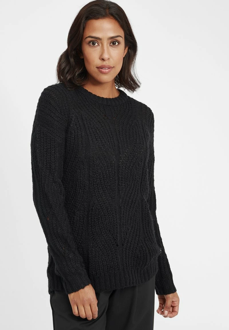 Oxmo OXCHIARA - Jersey De Punto - Black, Mujer 1 Oxmo OXCHIARA - Jersey De Punto - Black, Mujer