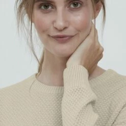 Oxmo OXSARAH - Jersey De Punto - Oyster Gray , Mujer -Oxmo tienda en línea c312863e343a479baf2bf63034440c45