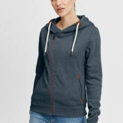 Oxmo OXVICKY - Sudadera Con Cremallera - Ins Bl Mel , Mujer