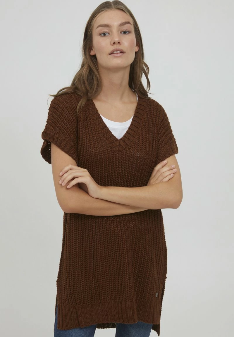 Oxmo OXLENE - Jersey De Punto - Brown , Mujer 1 Oxmo OXLENE - Jersey De Punto - Brown , Mujer