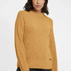 Oxmo OXGIANNA - Jersey De Punto - Honey Mustard , Mujer