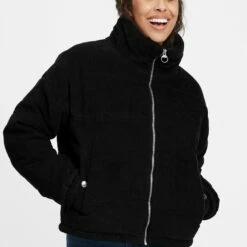 Oxmo OXVIDETTA - Chaqueta De Invierno - Black , Mujer