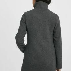 Oxmo OXWOLKE - Abrigo Clásico - Dar Grey M , Mujer -Oxmo tienda en línea c9373ee6498640b1a95f2e29caf1ffda