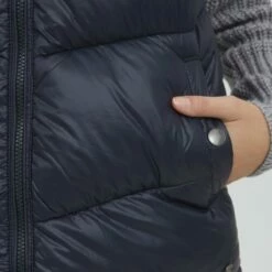 Oxmo OXTABITA - Chaleco - Total Eclipse, Mujer -Oxmo tienda en línea c9c79d7acfdc4f33bcd258fdf9cbd74b