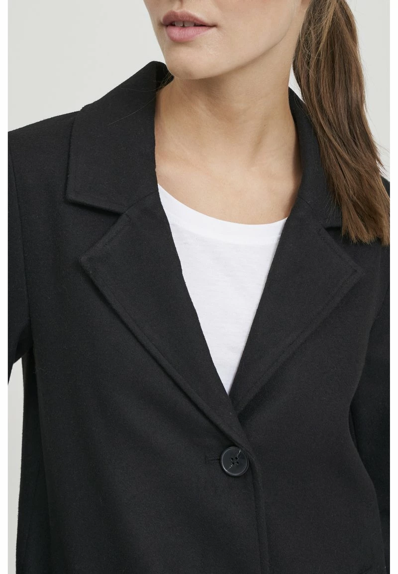 Oxmo OXNETA - Abrigo Clásico - Black , Mujer 4 Oxmo OXNETA - Abrigo Clásico - Black , Mujer - Imagen 4