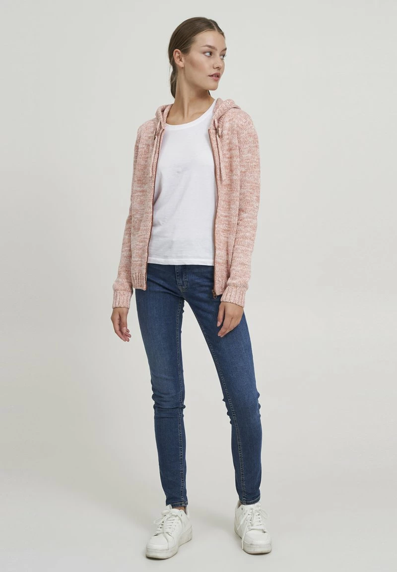 Oxmo OXPHILADELPHIA - Chaqueta De Punto - Powder Ros, Mujer 2 Oxmo OXPHILADELPHIA - Chaqueta De Punto - Powder Ros, Mujer - Imagen 2