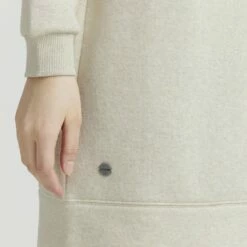 Oxmo HOLLY - Vestido Informal - Oatmeal Melange , Mujer -Oxmo tienda en línea cec3104935f3475888233e6105b7ed06