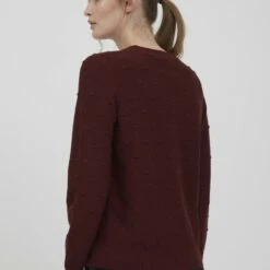 Oxmo OXDOTTA - Jersey De Punto - Chocolate Truffle, Mujer -Oxmo tienda en línea cf00e4e4c5d6489aaabc344297f6a971