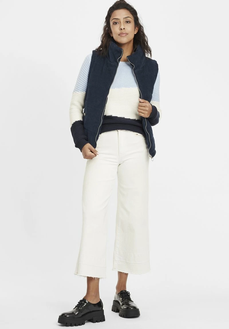 Oxmo OXVIDEMA - Chaleco - Dress Blues , Mujer 2 Oxmo OXVIDEMA - Chaleco - Dress Blues , Mujer - Imagen 2