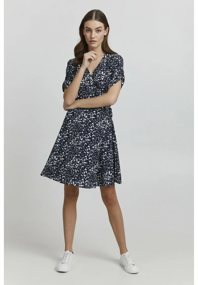 Oxmo OXEMBLA - Vestido Informal - Total Eclipse Mix, Mujer 2 Oxmo OXEMBLA - Vestido Informal - Total Eclipse Mix, Mujer - Imagen 2