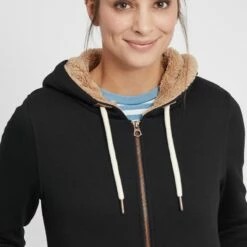 Oxmo OXVICKY - Sudadera Con Cremallera - Black, Mujer -Oxmo tienda en línea cf46ae0531974e3ca56dcaf898108c83
