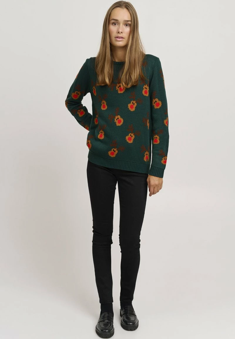 Oxmo OXCHRISTEL - Jersey De Punto - Botanical Garden, Mujer 2 Oxmo OXCHRISTEL - Jersey De Punto - Botanical Garden, Mujer - Imagen 2