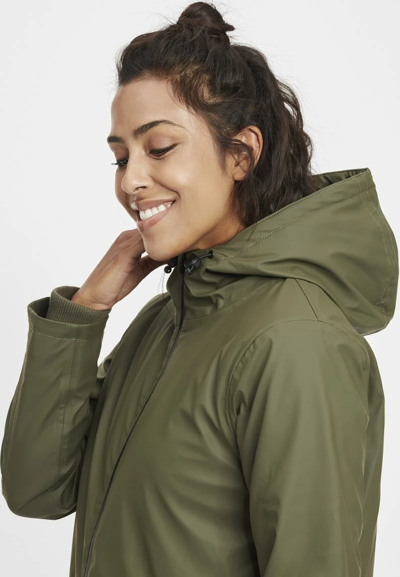 Oxmo OXJANINA - Parka - Deep Depths , Mujer 4 Oxmo OXJANINA - Parka - Deep Depths , Mujer - Imagen 4