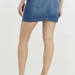 Oxmo OXADRIA - Falda Vaquera - Light Blue , Mujer -Oxmo tienda en línea d224388a46cc4744bfc100c7fcbe593d