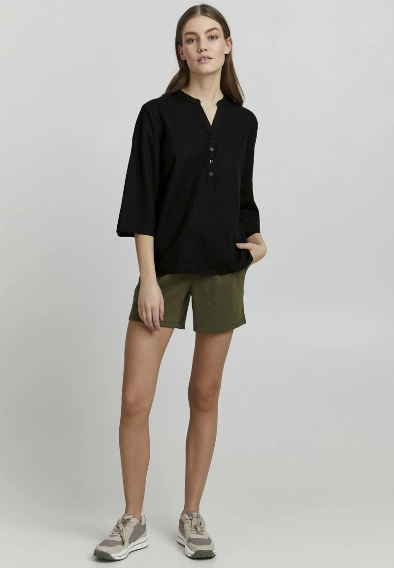 Oxmo OXANEA - Blusa - Black , Mujer 2 Oxmo OXANEA - Blusa - Black , Mujer - Imagen 2