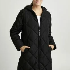 Oxmo OXSTANCA - Abrigo De Invierno - Black, Mujer