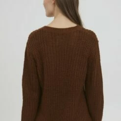 Oxmo OXLAVEA - Jersey De Punto - Brown, Mujer -Oxmo tienda en línea d4e80c0b21e740d99c45d580336ec741