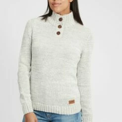 Oxmo OXPHILICITA - Jersey De Punto - Lig Grey M , Mujer