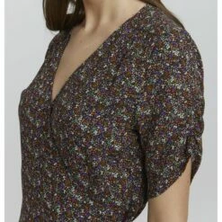 Oxmo OXEMBLA - Vestido Informal - Burnt Orange Mix, Mujer -Oxmo tienda en línea d542e5fe02a349c4b6b7d2f552bfec74