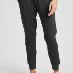 Oxmo OXPOLAH - Pantalones Deportivos - Dark Grey Melange, Mujer