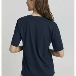 Oxmo PINALA - Camiseta Básica - Total Eclipse, Mujer -Oxmo tienda en línea d772cf52b785485fa19de250c707f3da