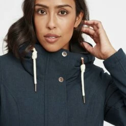 Oxmo OXMELLY - Abrigo De Invierno - Insignia Blue, Mujer -Oxmo tienda en línea d823cd58a80443159e1bec544bef156b