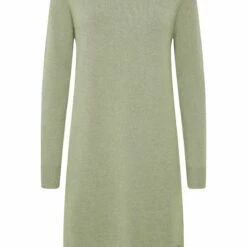 Oxmo OXMAREEN - Vestido De Punto - Vetiver Melange, Mujer -Oxmo tienda en línea d8fa0bb03a7347d79ac35a6d03d3ffbc