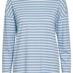 Oxmo Camiseta De Manga Larga - Bel Air Blue , Mujer -Oxmo tienda en línea d9c95c02bc64414d9f7eef033ce7bc80